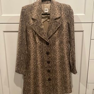 Cabi “king cobra coat”